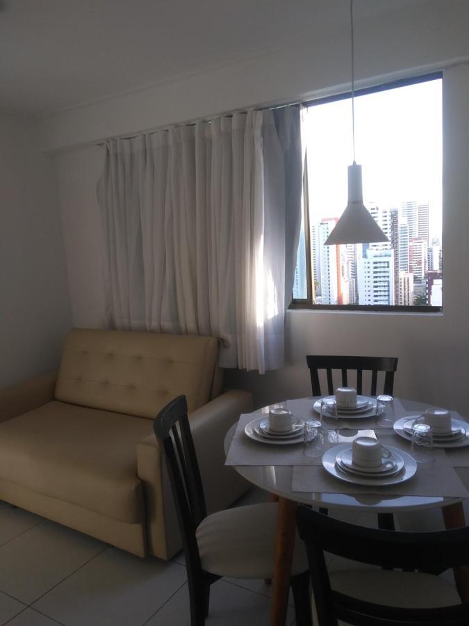 Апартаменты Apartamento Flat De 1Q - Boa Viagem - Ресифи Экстерьер фото