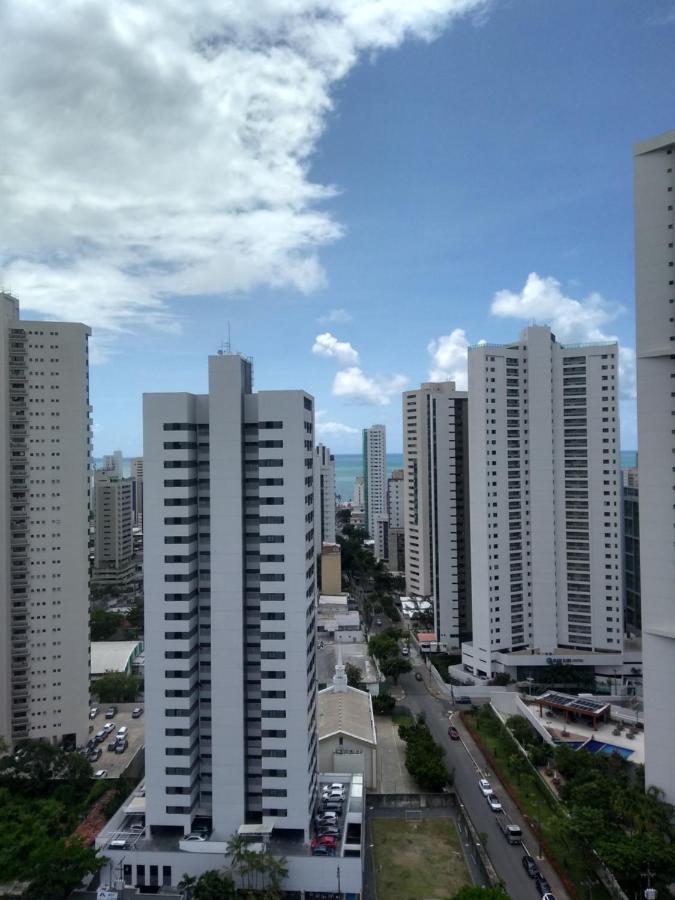 Апартаменты Apartamento Flat De 1Q - Boa Viagem - Ресифи Экстерьер фото