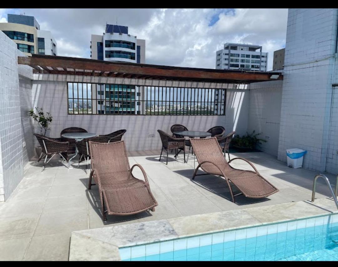 Апартаменты Apartamento Flat De 1Q - Boa Viagem - Ресифи Экстерьер фото